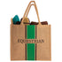 Country Pride Burlap Equestrian Tote